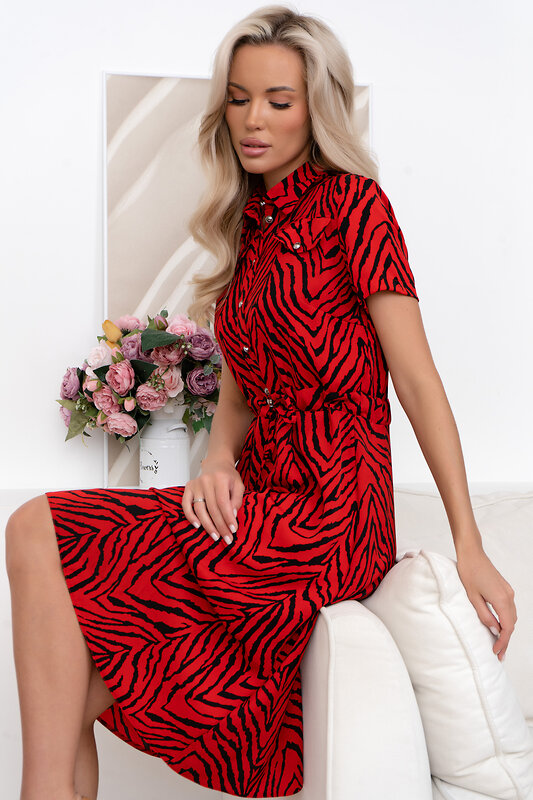 Open-style Платье 541198 6834 красный