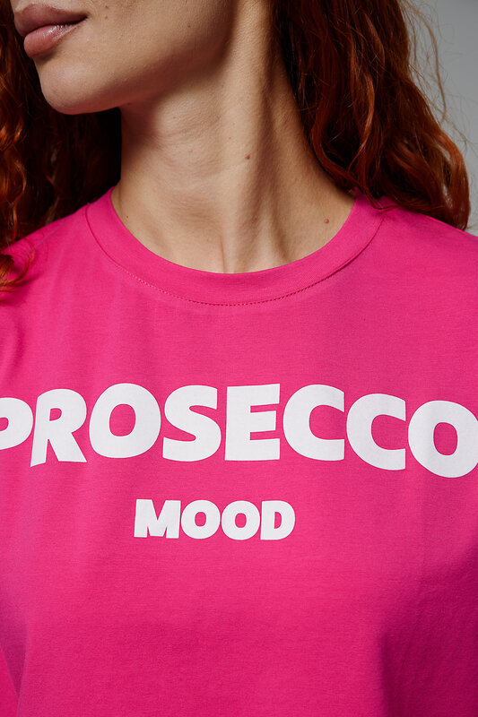 Натали Футболка 541217 8512 фуксия+Prosecco