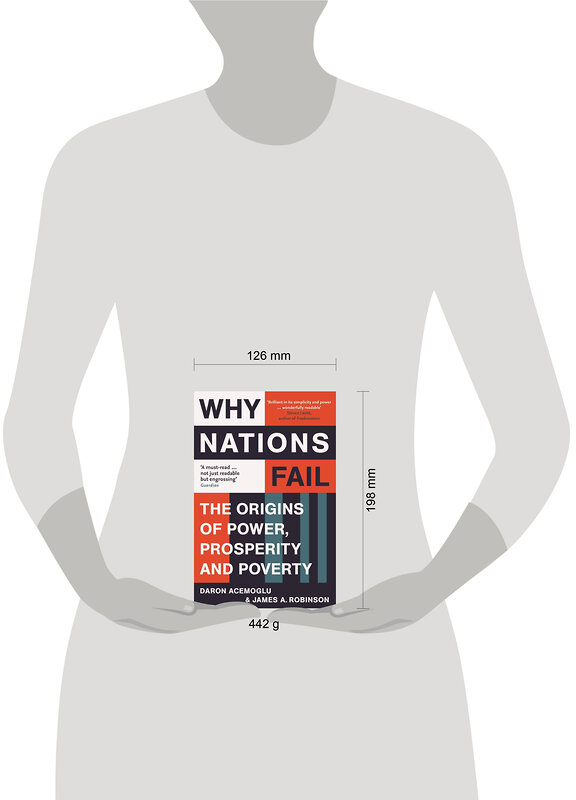 Эксмо Daron Acemoglu "Why Nations Fail (Daron Acemoglu) Почему страны терпят неудачу (Daron Acemoglu) /Книги на английском языке" 541477 978-1-84-668430-2