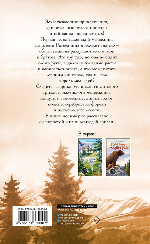 АСТ Валдер В. "Король медведей" 541624 978-5-17-138930-7
