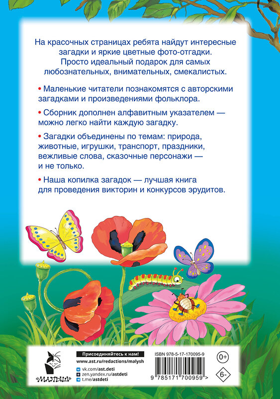 АСТ Катерина Добрая "1001 загадка" 541668 978-5-17-170095-9
