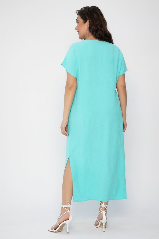 LT Collection Платье 541892 П13705-8М бирюзовый