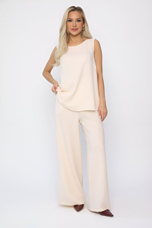 LT Collection Костюм 541898 К13731-12М молочный