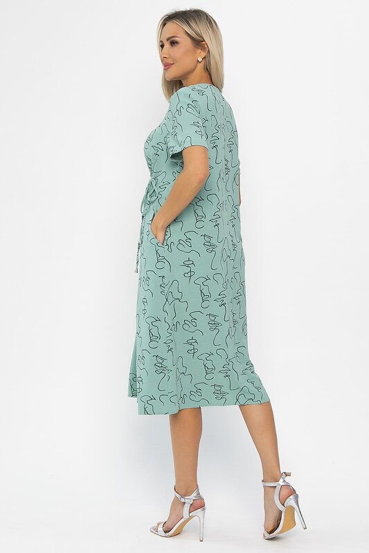 LT Collection Платье 541903 П13785-18М мятный