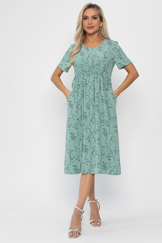 LT Collection Платье 541903 П13785-18М мятный