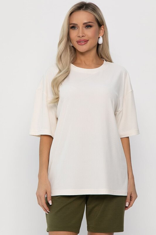 LT Collection Футболка 541912 Б13800-25М молочный