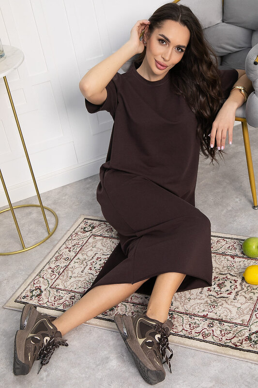LT Collection Платье 542271 П13660-22М коричневый