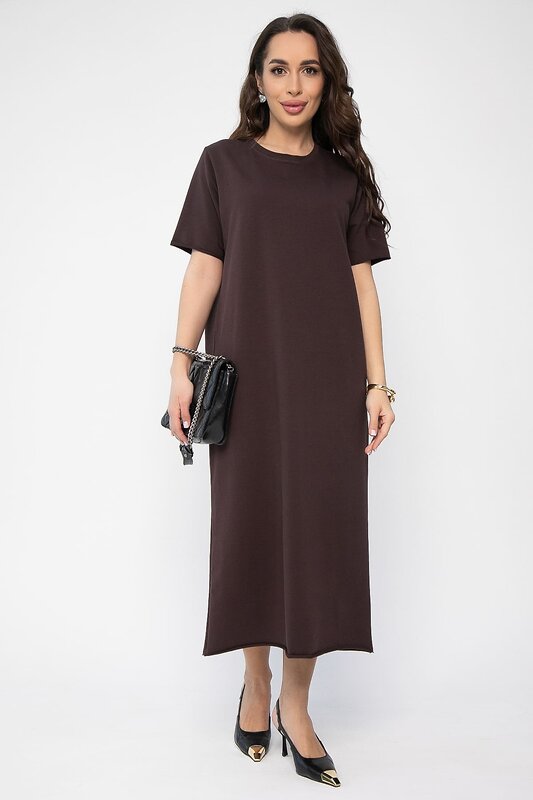 LT Collection Платье 542271 П13660-22М коричневый
