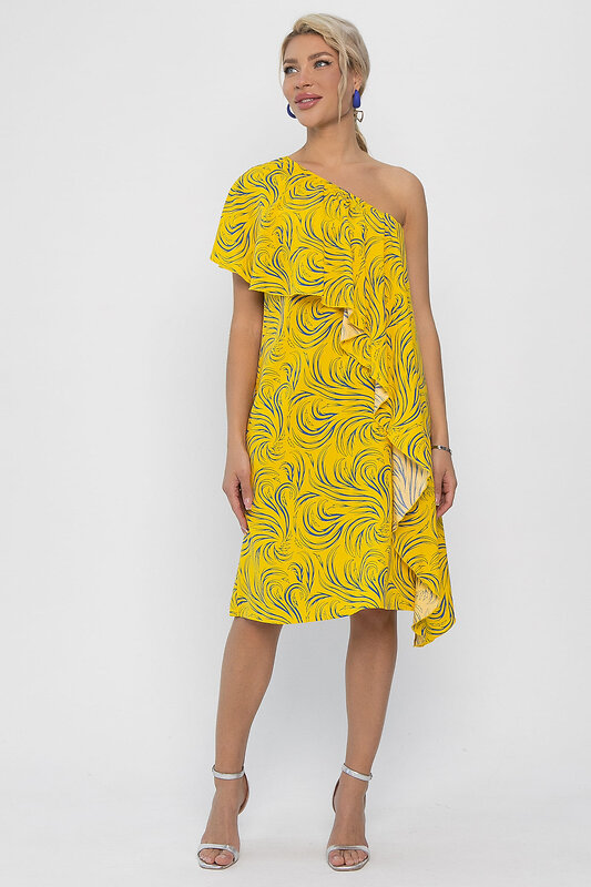 LT Collection Платье 542281 П13771-36М желтый