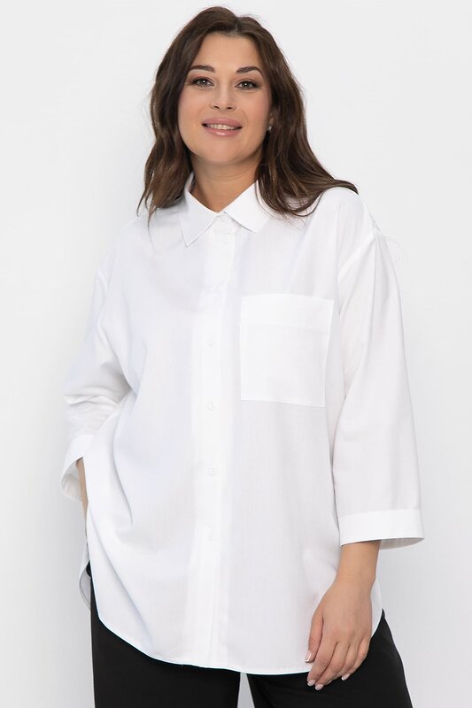 LT Collection Блуза 542286 Б13792-3М белый