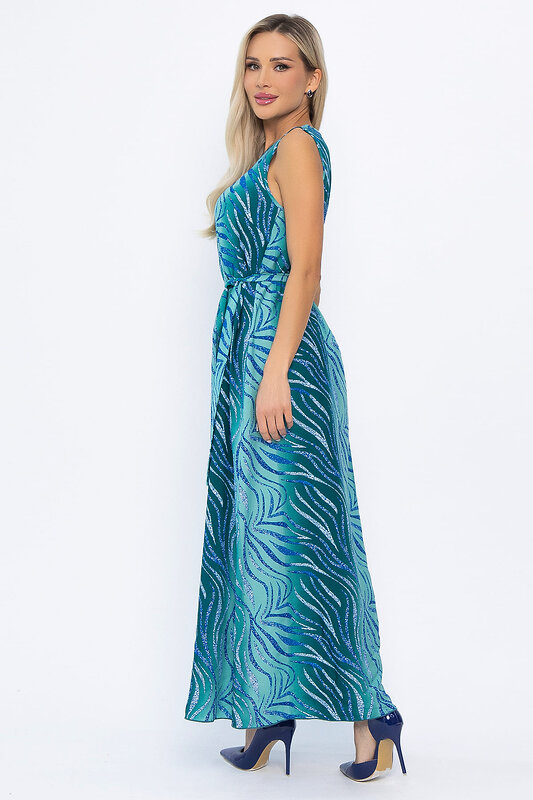 LT Collection Платье 542294 П13824-12М Лазурный