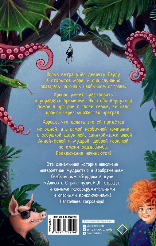 АСТ Маркус Ортс "Баддабамба и Остров времени. Книга 1" 542869 978-5-17-172270-8