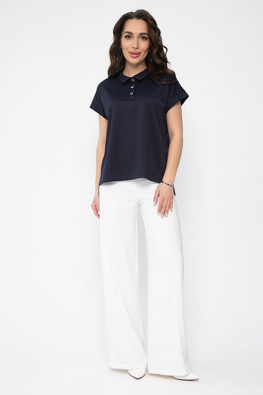 LT Collection Поло 543019 Б13636-10М синий