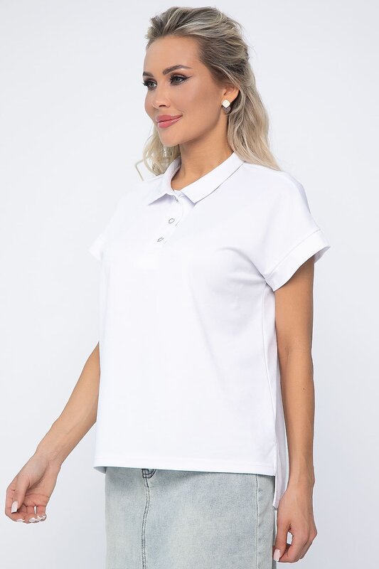 LT Collection Поло 543020 Б13634-10М белый