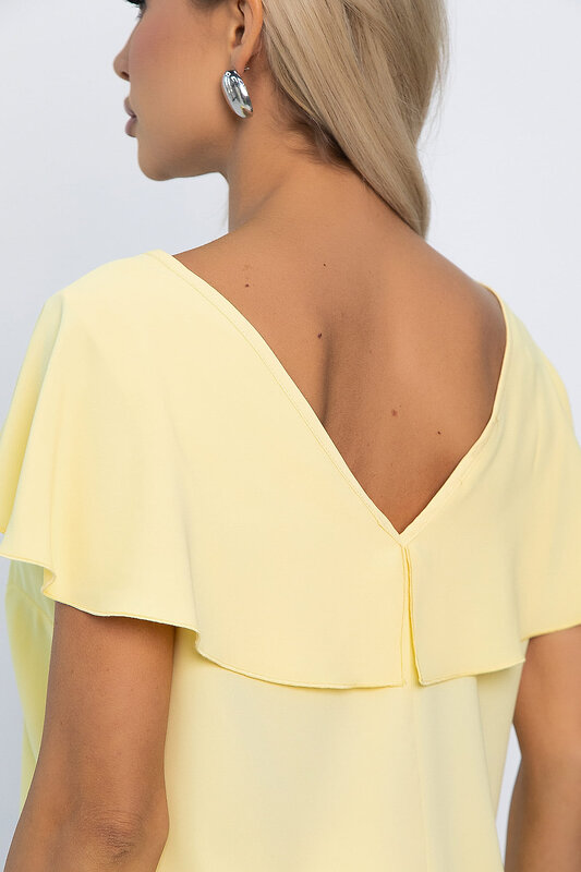 LT Collection Блуза 543023 Б13773-16М желтый