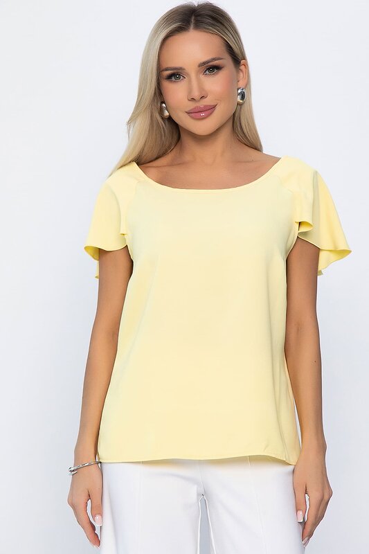 LT Collection Блуза 543023 Б13773-16М желтый