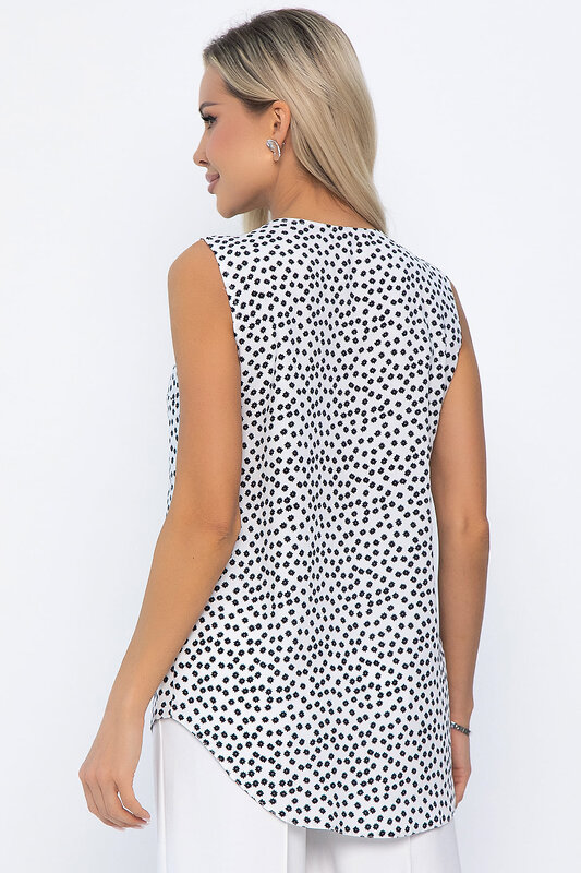 LT Collection Блуза 543026 Б13778-16М черно-белый