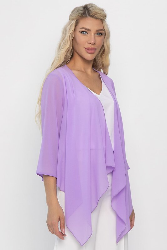 LT Collection Кардиган 543027 Б13777-16М сиреневый