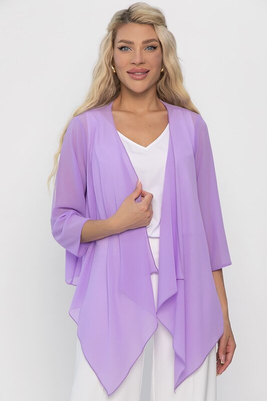 LT Collection Кардиган 543027 Б13777-16М сиреневый