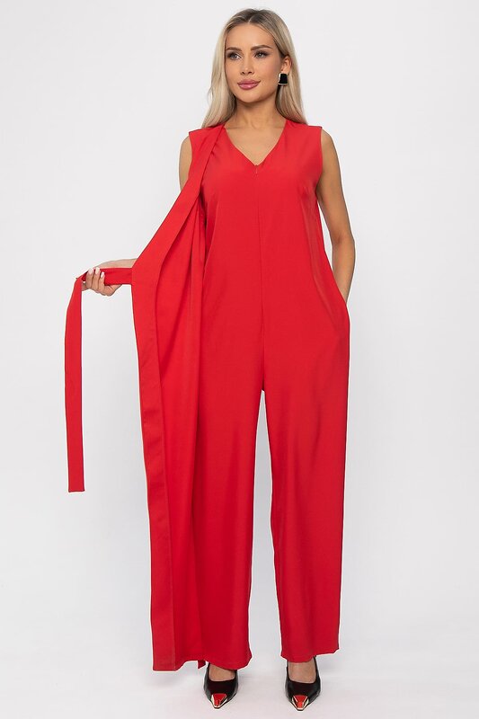 LT Collection Комбинезон 543034 К13809-5М красный