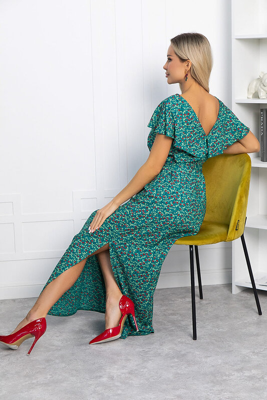 LT Collection Платье 543035 П13830-16М зеленый