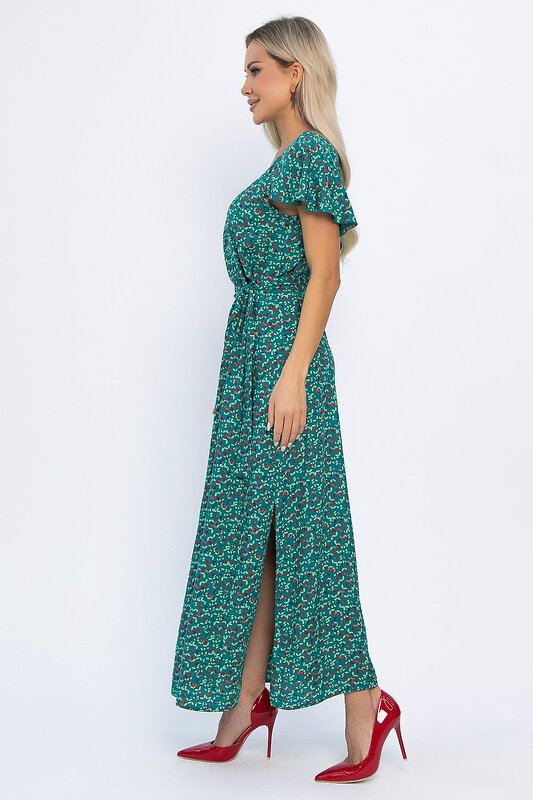 LT Collection Платье 543035 П13830-16М зеленый