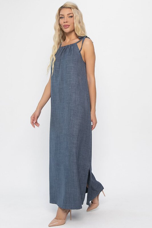 LT Collection Сарафан 543037 П13853-10М Серо-синий
