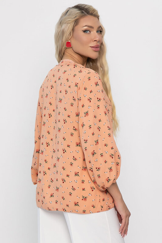 LT Collection Блуза 543038 Б13841-6М Персиковый