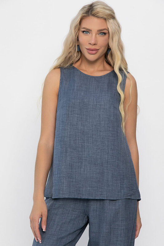 LT Collection Топ 543039 Б13852-10М Серо-синий