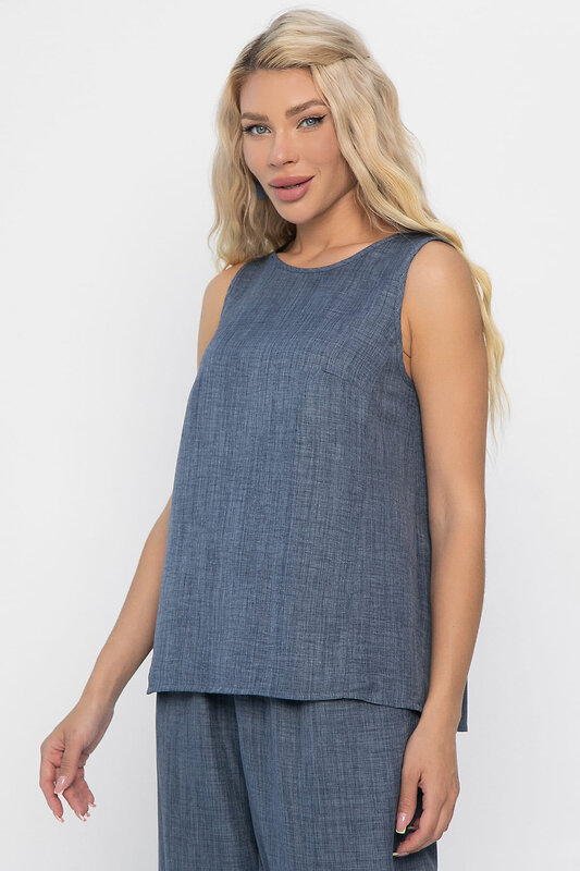 LT Collection Топ 543039 Б13852-10М Серо-синий