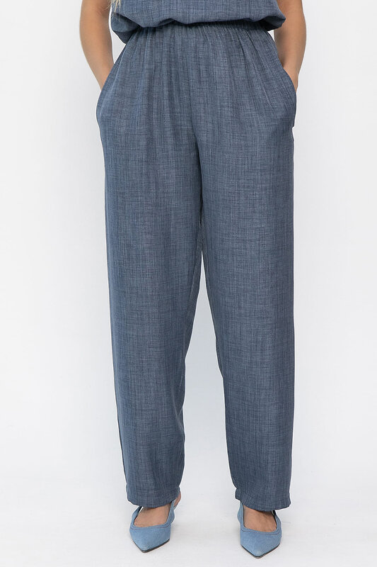 LT Collection Брюки 543040 Б13851-10М Серо-синий