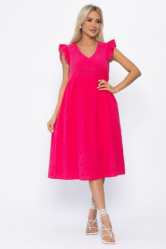 LT Collection Платье 543210 П13834-6М фуксия