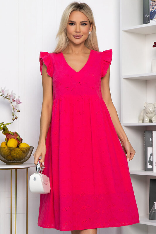 LT Collection Платье 543210 П13834-6М фуксия
