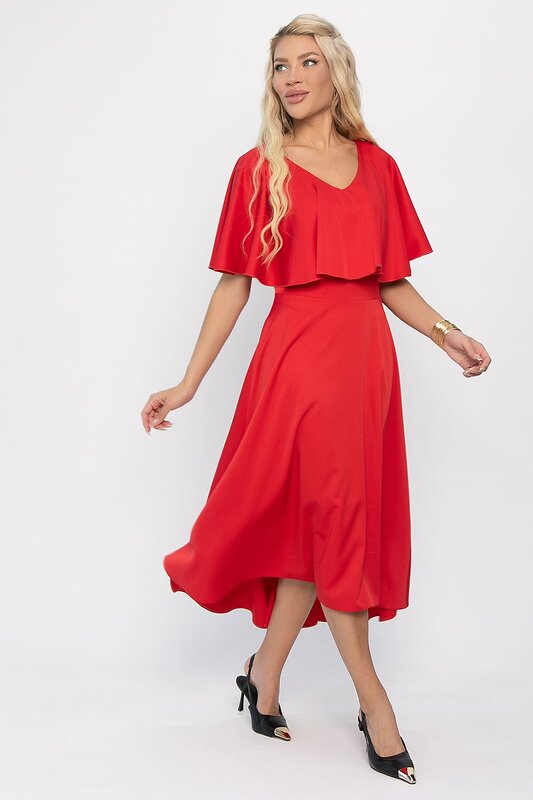 LT Collection Платье 543216 П13840-5М красный