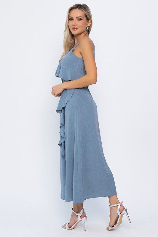 LT Collection Сарафан 543220 П13897-7М серо-голубой