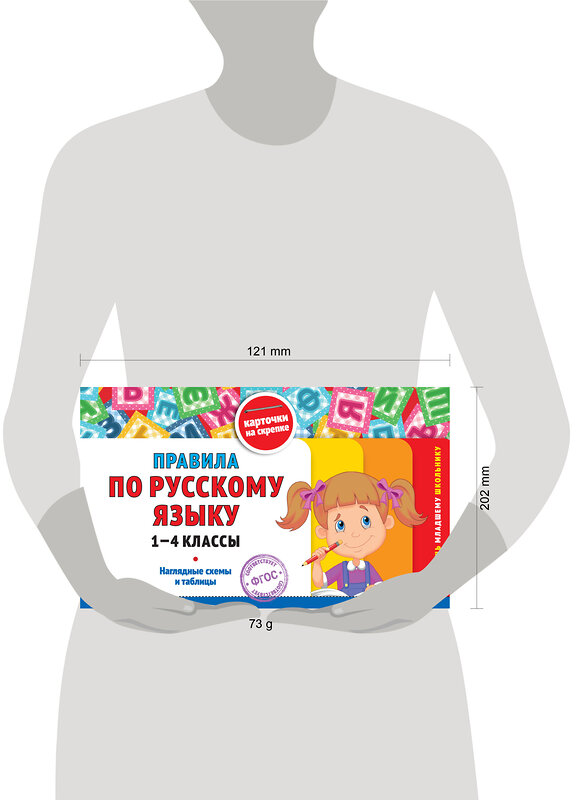Эксмо В. И. Королёв "Правила по русскому языку: 1-4 классы" 543545 978-5-04-218295-2