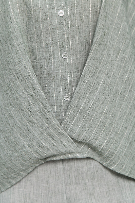 LT Collection Блуза 543701 Б13833-7М зеленый