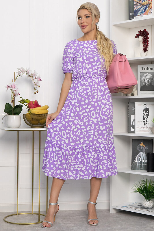 LT Collection Платье 543702 П13860-35М сиреневый