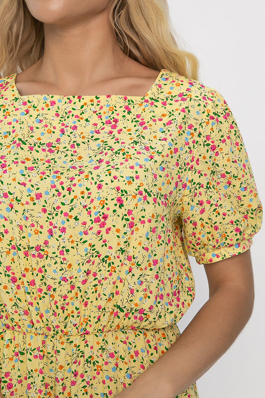 LT Collection Платье 543703 П13859-35М желтый