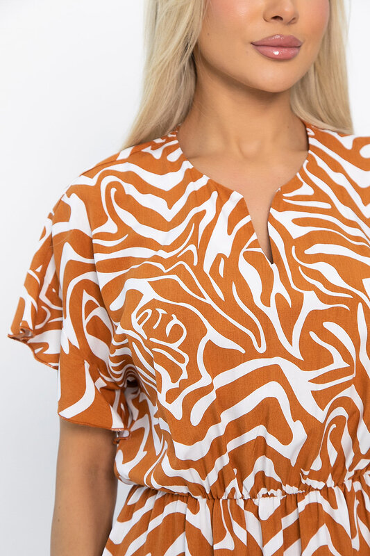 LT Collection Платье 543704 П13869-35М оранжевый