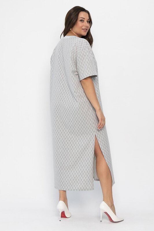 LT Collection Платье 543705 П13866-1М серый