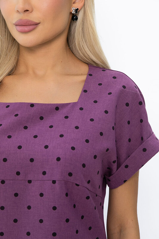 LT Collection Платье 543712 П13905-19М фиолетовый