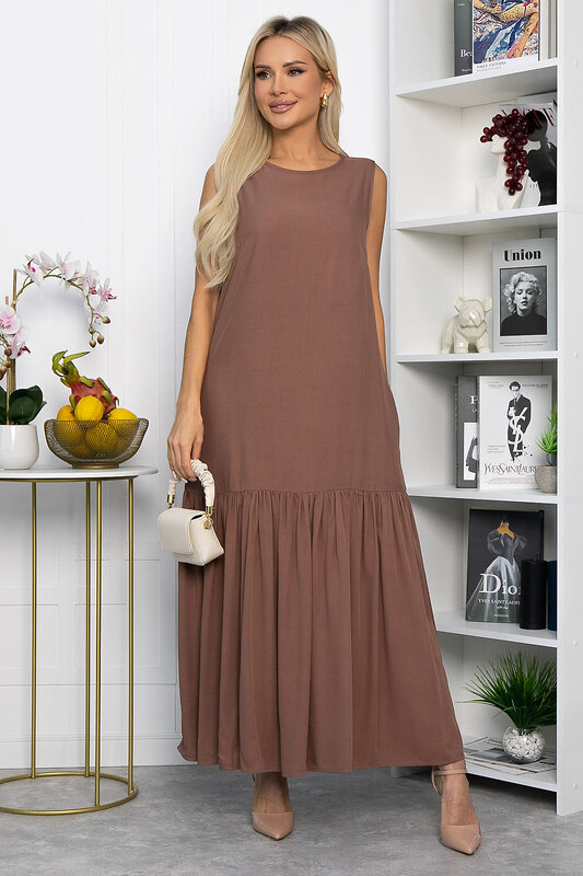 LT Collection Платье 543721 П13900-21М коричневый