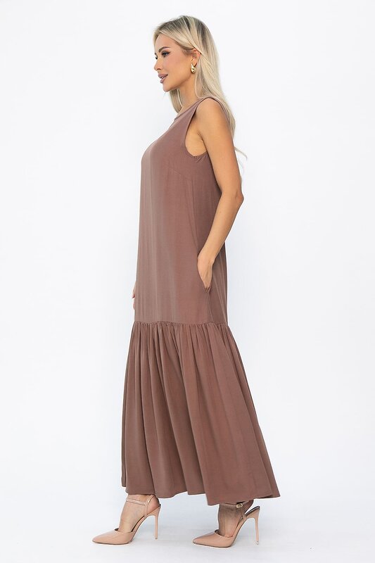 LT Collection Платье 543721 П13900-21М коричневый