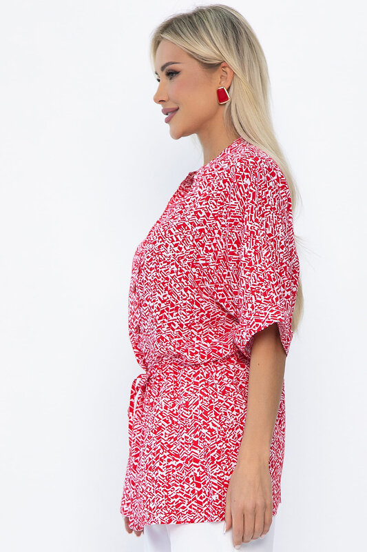 LT Collection Блуза 543726 Б13919-30М красный