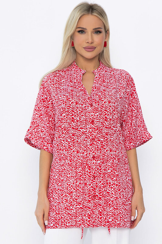 LT Collection Блуза 543726 Б13919-30М красный