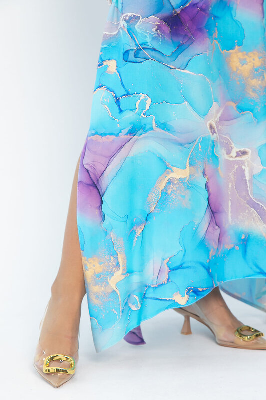 LT Collection Платье 543728 П13923-4М голубой