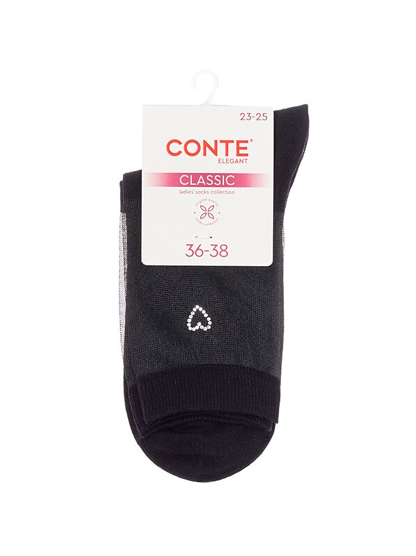 Conte elegant Носки 543752 CLASSIC 24С-178СП черный