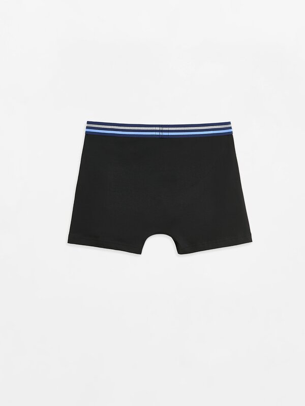 DiWaRi Трусы 543769 BASIC MSH 700 (пакет) black-blue