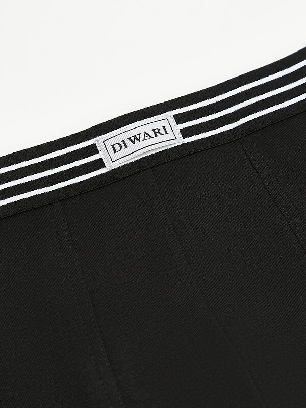 DiWaRi Трусы 543771 BASIC MSH 700 (пакет) black-black-white